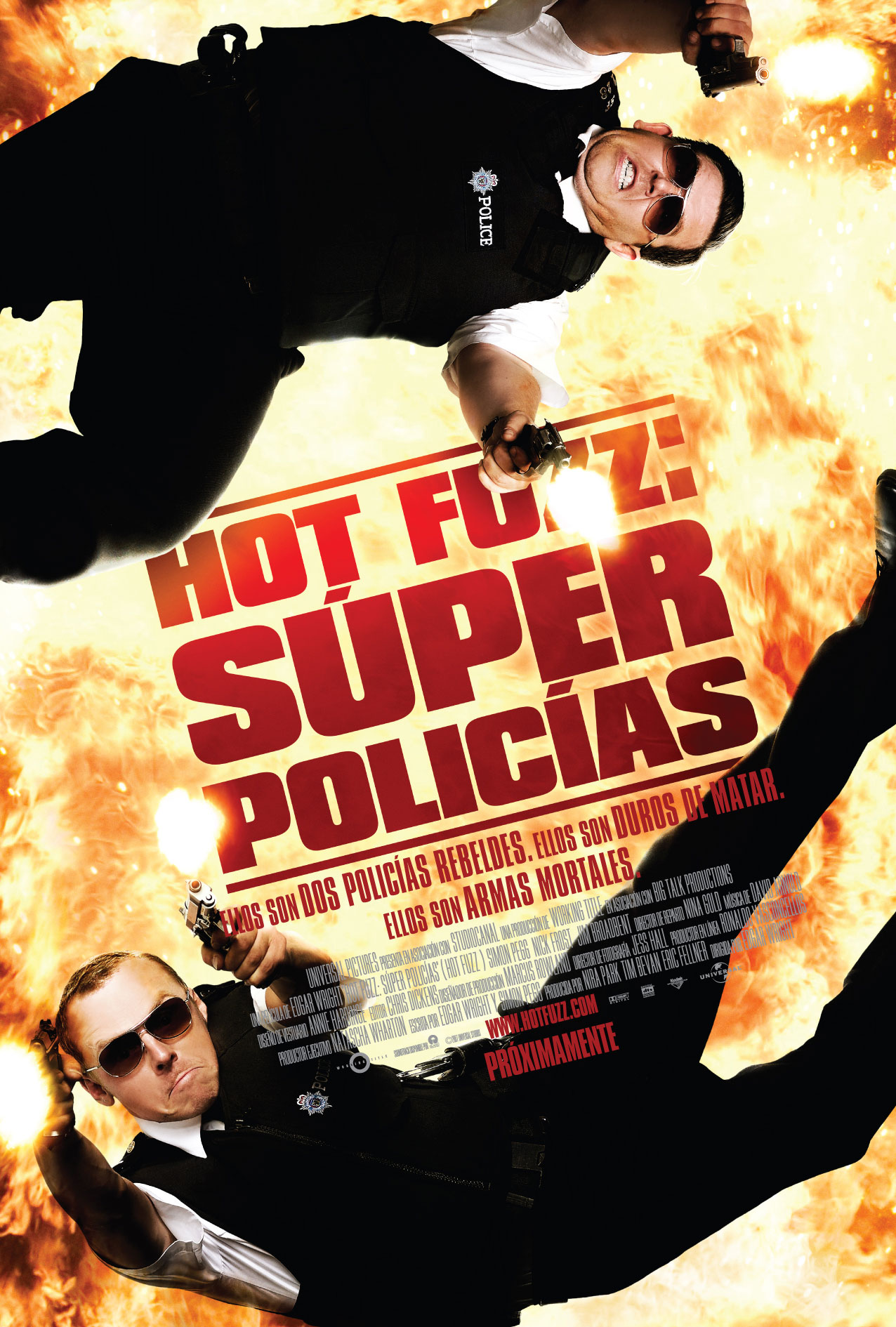 Hot Fuzz: Super Policías (2007)
