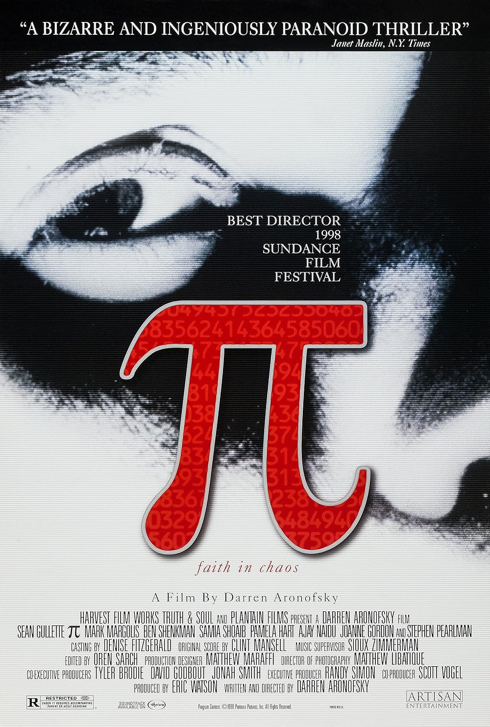 Pi: El orden del caos (1998)