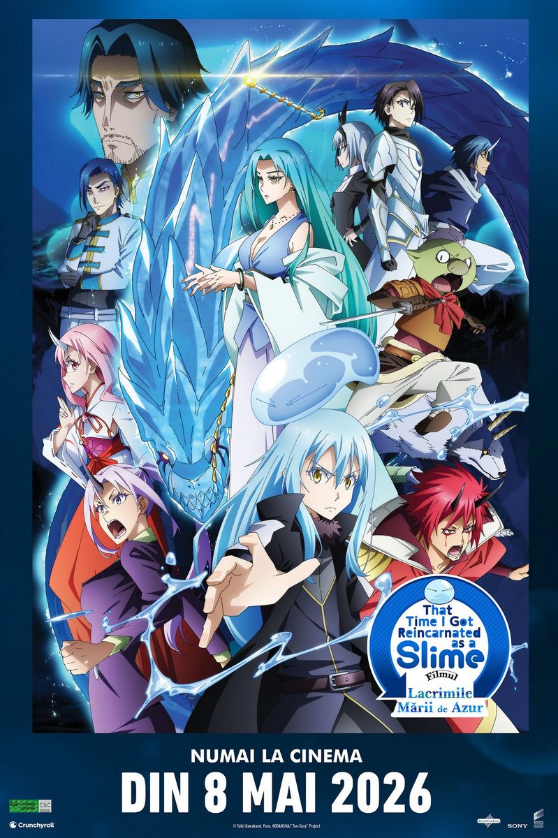 That Time I Got Reincarnated as a Slime. La película: Lágrimas del mar celeste (2026)