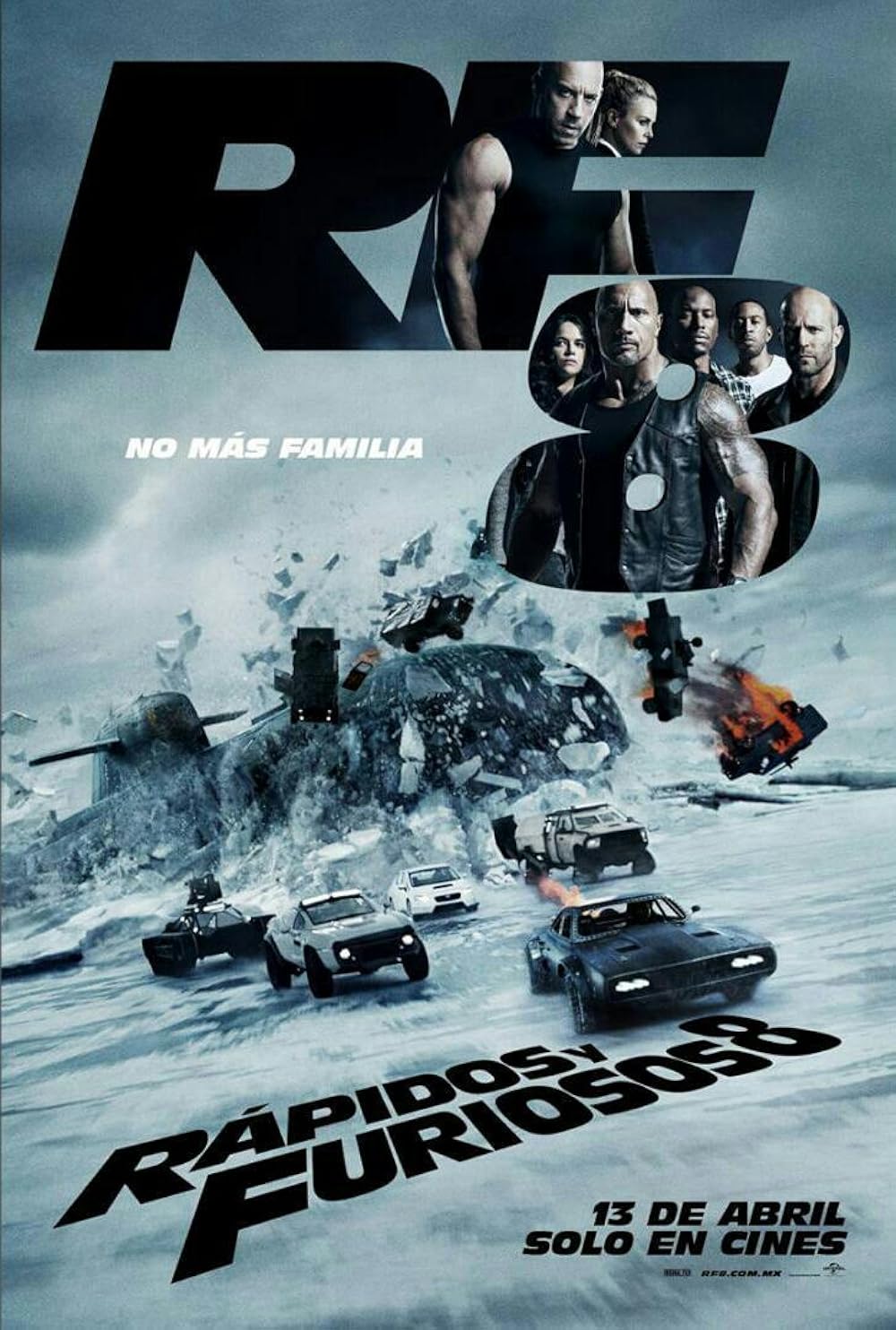 Rápidos y furiosos 8 (2017)